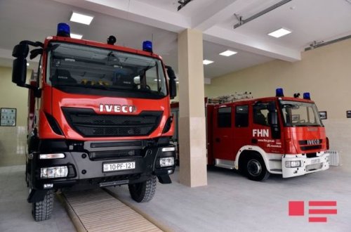 Nardaranda yanğından mühafizə bölməsi açıldı