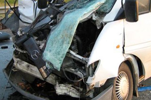 Bakıda 2 avtobus toqquşdu