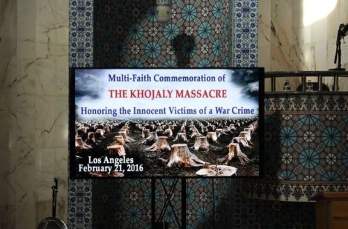 Xocalı soyqırımı Los-Ancelesdə anıldı