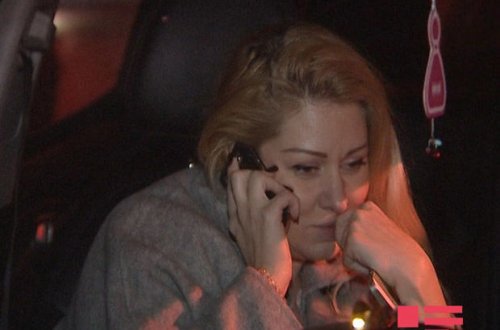 Bakıda qadın sürücü polisi ayağa qaldırdı