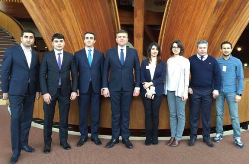 Azərbaycan Gənclər Fondu və Avropa Şurası və Avropa Gənclər Mərkəzinin nümayəndələri arasında görüş keçirildi