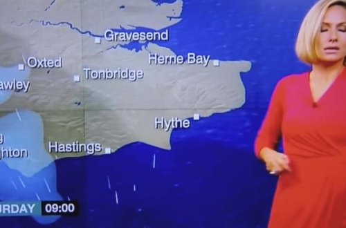 Canlı yayımda huşunu itirdi