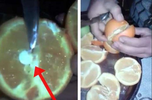 Portağalın içindən dərman çıxdı