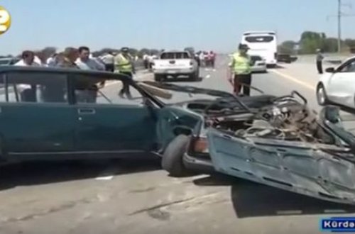 Kürdəmirdə ölümlə nəticələnən yol qəzası baş verib