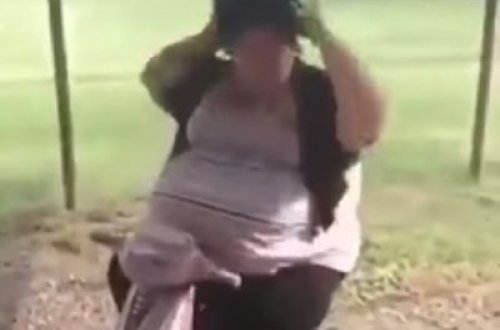 Bu çəki ilə motosiklet sürmək istədi