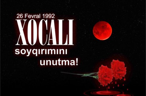 Silahlı Qüvvələrdə Xocalı soyqırımının ildönümü