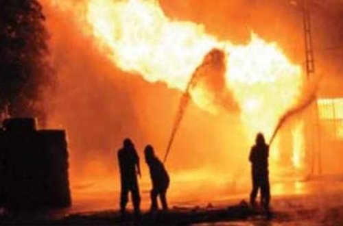 Moskvada azərbaycanlıların bazarı yandı