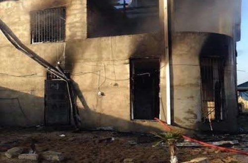 Bakıda tanınmış vəkilin villası yandırıldı