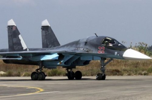 Rusiya Su-35S-lərin görüntüsünü yaydı
