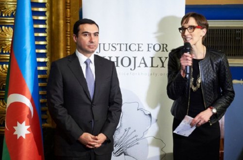 Strasburqda Xocalı qurbanları anılıb