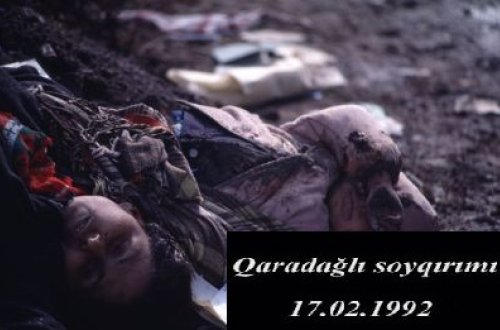Qaradağlı kəndində törədilən qətliamdan 24 il ötür