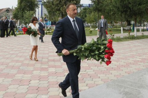 İlham Əliyev Tovuzdadır