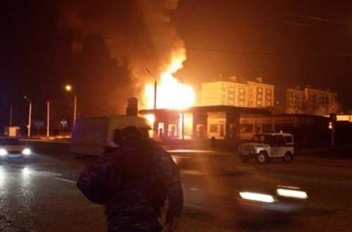 Yanacaqdoldurma məntəqəsi belə partladı