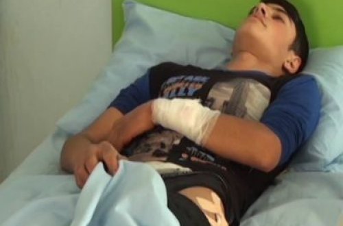 Ermənilər məktəblini belə yaraladı