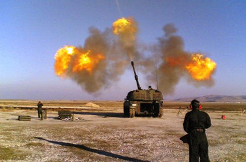 Türkiyə yenə Suriyanı bombaladı