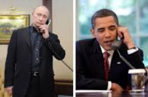 Obama Putinə zəng vurdu