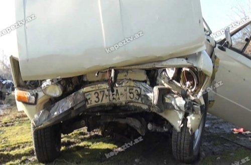 Qazaxda ağır qəza