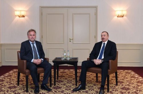 Prezident “Kaspersky Lab” şirkətinin direktoru ilə müzakirələr aparıb