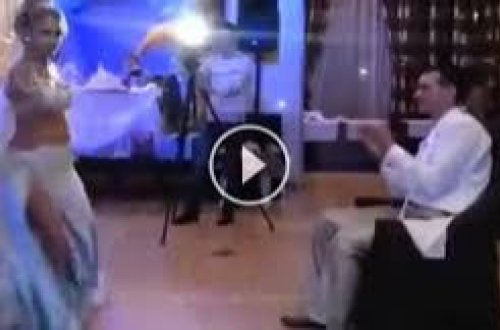 Toya gələnlər rəqqasə bildilər