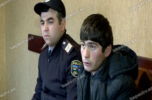 25 yaşlı oğlan bir neçə qohumunun evini soydu