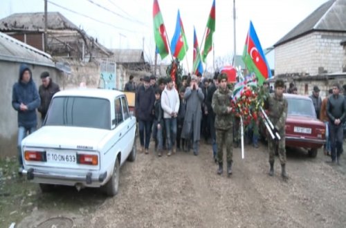 Şəhid hərbçimiz Tovuzda torpağa tapşırıldı