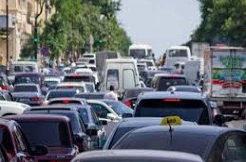 Bakıda bu yollarda tıxac azalıb