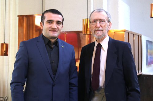 Əhməd Şahidov Qeyri-Hökumət Təşkilatları Konfransının prezidenti ilə görüşüb