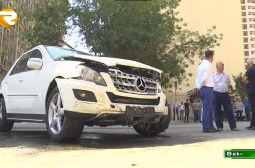 Bakıda 4 avtomobil toqquşdu: