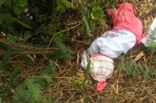 Beş günlük körpəni yolun kənarına atdılar