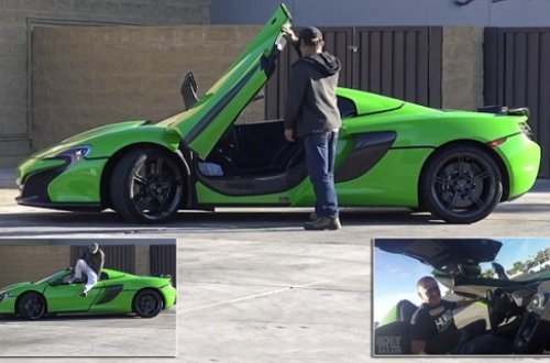 300 min dollarlıq maşını oğurlamaq istədilər, peşman oldular