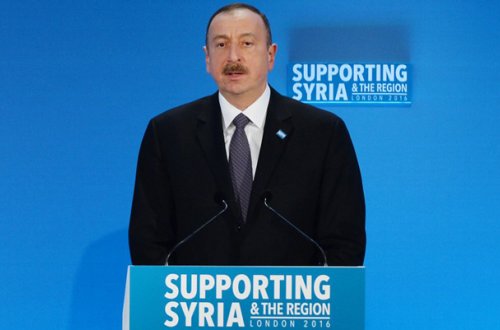 “Biz Suriya qaçqınlarının halına çox acıyırıq” - Prezidentin çıxışının VİDEOSU