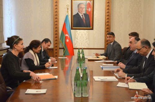 Elmar Məmmədyarov görüş keçirdi