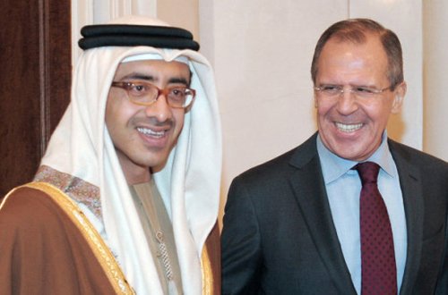 Lavrov Ərəb Əmirliklərinə gedib