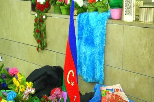 Bakıda fiziki qüsurluların əl işləri sərgiləndi