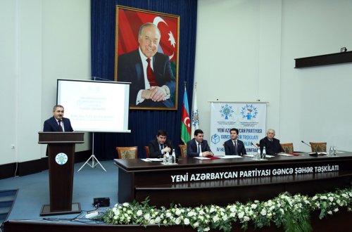 YAP Gəncə şəhər Təşkilatı Gənclər Birliyinin IV konfransı