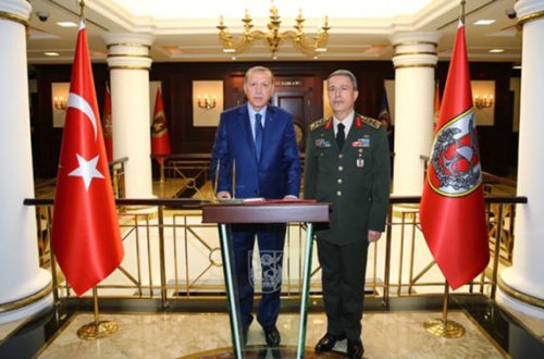 Ərdoğanla Hulusu Akar görüşür