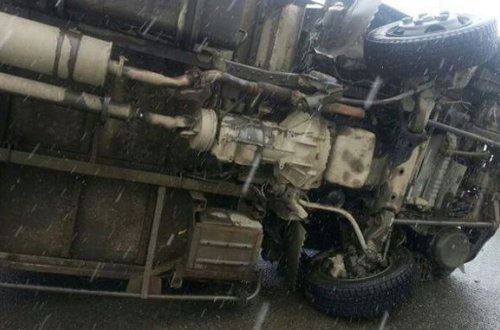 Bakı-Qazax yolunda ağır qəza