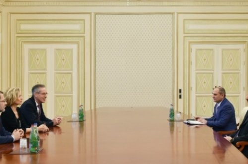 Prezident İlham Əliyev görüş keçirdi