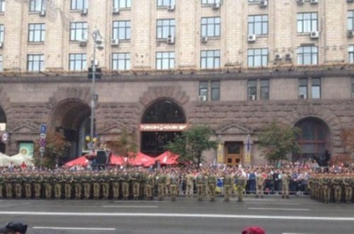 Ukraynada möhtəşəm parad