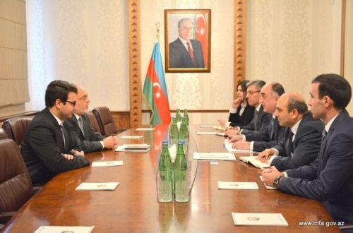 Elmar Məmmədyarov Abraham Kuperi qəbul etdi