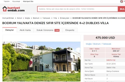 20 milyona alınan lüks villaların