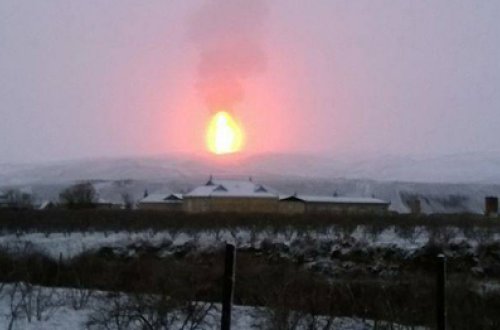 Azərbaycanda vulkan püskürdü