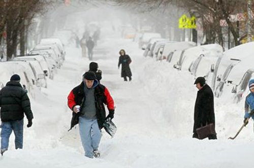 36 nəfər qar çovğunu nəticəsində öldü