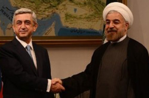 Sərkisyan İran prezidentinə zəng edib