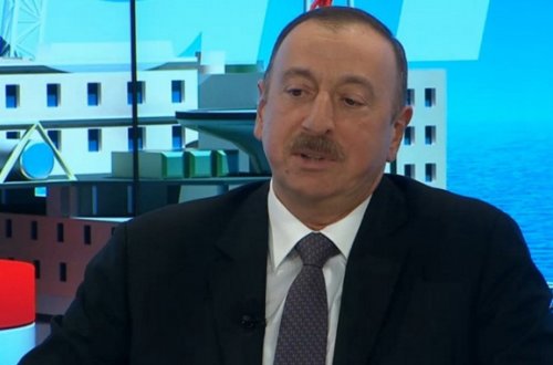 İlham Əliyev Davosun panel müzakirəsində