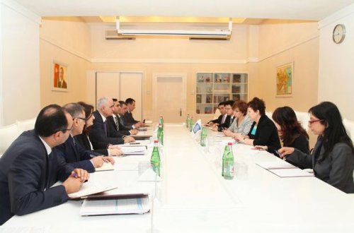 Dünya Bankının nümayəndələri İqtisadiyyat Nazirliyində olub