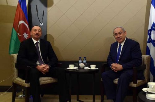 İlham Əliyev Benyamin Netanyahu ilə görüşdü