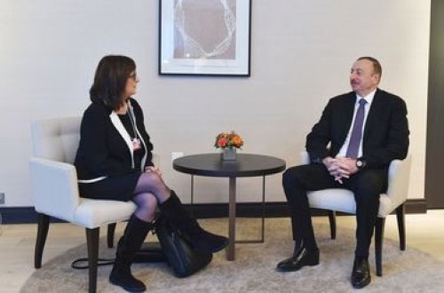 Prezident İlham Əliyev “Microsoft ” şirkətinin vitse-prezidenti ilə görüşüb