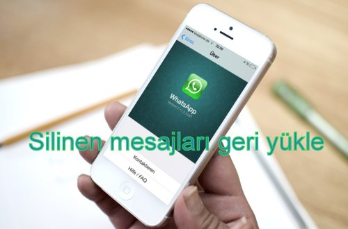 Silinən “Watsapp” mesajlarını bərpa etməyin