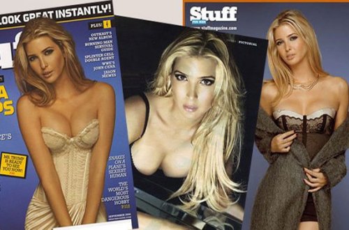 Tramp ailəsinin gözəlçələri çılpaq şəkilləri ilə diqqət çəkir